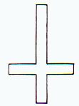 Upside down cross