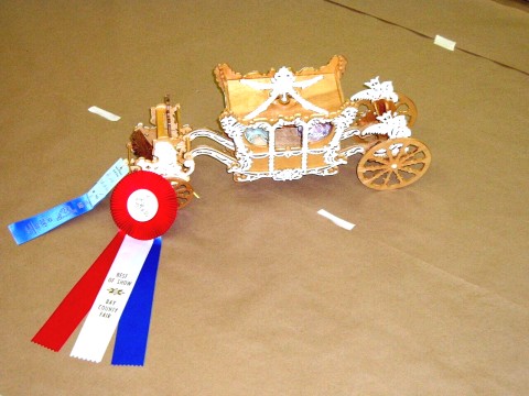 Cinderella Carriage Best of Show at Fair 