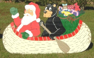 Santa Canoe 